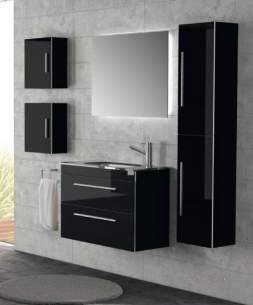 Salgar Showroom Furniture -  Salgar 15498 Small Wall Cube Black