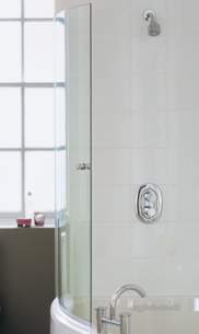 Ideal Standard Sottini Baths and Panels -  Ideal Standard Secrets Bath Scr 965 Silver Corner Bath L9135aa