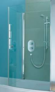 Ideal Standard Sottini Baths and Panels -  Ideal Standard Secrets Bath Scr 700 Silver Enc Door