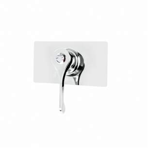Twyfords Commercial Brassware -  Sola Thermostatic Concealed Shower Valve Sf1137cp