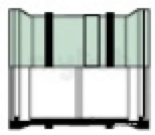 Polypipe Soil -  System 2000 82mm Double Socket Sh34sg