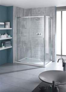 Showerlux Glide Enclosures -  Glide Slider Single Door 1200mm 6931200500