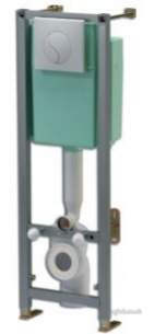 Siamp Cisterns and Flush Valves -  Siamp Bcm 350 Wall Frame 31231513