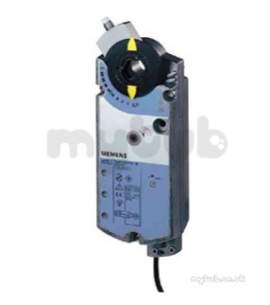 Landis and Staefa Control Systems -  Siemens Gca161.1e Damper Actuator 24v Spring Return