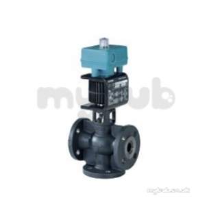 Landis and Staefa Hvac -  Siemens Mxf 461 65mm Flange 3port Vlv Plus Act Kv-50