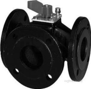 Landis and Staefa Hvac -  Siemens Vbf 21 125mm 3port Flange Valve Kv-550