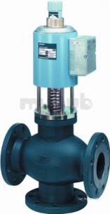 Landis and Staefa Hvac -  Siemens M3p100fy 100mm 3 Port Valve And Act