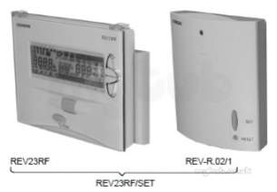 Siemens Domestic Controls -  Siemens Rev23 Rfset W/l Prog Room Stat