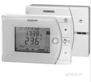 Siemens Domestic Controls -  Siemens Rev24 Rf 7 Day Room Stat