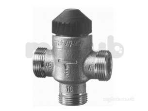 Landis and Staefa Hvac -  Siemens Vxp 47.10 1/2 Inch 3port Fcu Valve Kv-1.6