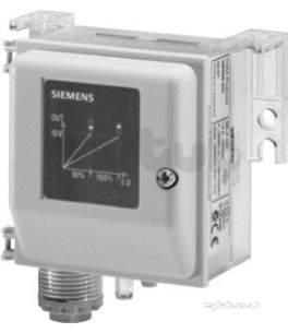 Landis and Staefa Hvac -  Siemens Qbm 66 202 Pressure Detector 0-500pa