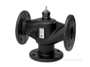 Landis and Staefa Hvac -  Siemens Vxf32.150-400 150mm 3 Port Cast Iron Valve