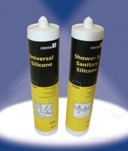 Adhesives and Sealants -  Center Universal Silicone 300 Ml White