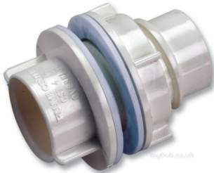 Center Soil Waste and Overflow -  Center Cst4 Straight Tank Connector 0.75 Inch 1 Pack