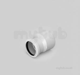 Marley Soil and Waste -  Marley 110mm X82mm Level Invert Reducer Srm304-b