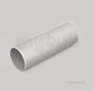 Marley Soil and Waste -  110mm X 4m Pe Soil Pipe Double Spg Sl404-g