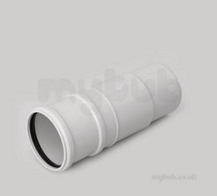 Marley Soil and Waste -  Marley 110mm Triple Socket Se402-g