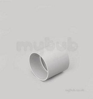 Marley Soil and Waste -  110mm Double Solvent Socket Ses401-g