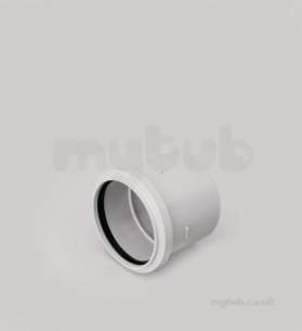 Marley Soil and Waste -  Marley 110mm Loose Pipe Socket Se400-g