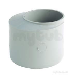 Marley Soil and Waste -  Marley 82mm To 50mm Reducer Srm30-b