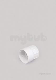 Marley Soil and Waste -  32mm Ultra Abs Female Iron Adapter Waf3-w
