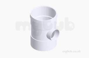 Terrain Above Ground -  4 Inch Bossed Pipe Connector 123.4-w