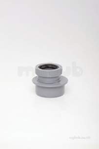 Polypipe Soil -  110mm X 82mm Soil Reducer Sd34-w