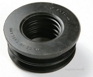 Polypipe Soil -  Polypipe 50mm Rubber Boss Adaptor Sn50