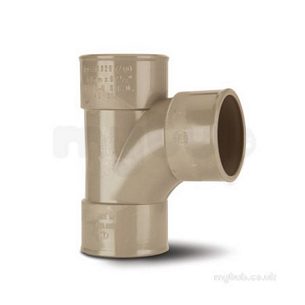 Polypipe Waste and Traps -  50mm X 92.5deg Swept Tee Mu316-sg