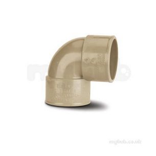 Polypipe Waste and Traps -  50mm X 90 Degree Knuckle Bend Mu312-sg
