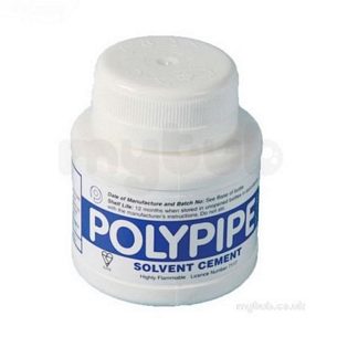 Polypipe Building Products Sundries -  250ml Tin Solvent Cement C/w Brush Sc250