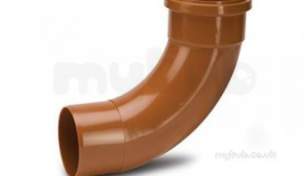 Polypipe Underground Drainage -  110mm X 87.5deg Bend S.socket Ug412