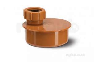 Polypipe Underground Drainage -  32mm Waste Pipe Adap Single-skt Ug455