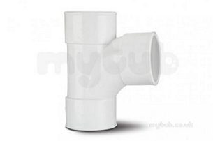 Polypipe Waste and Traps -  40mm X 92.5deg Swept Tee Mu216-w