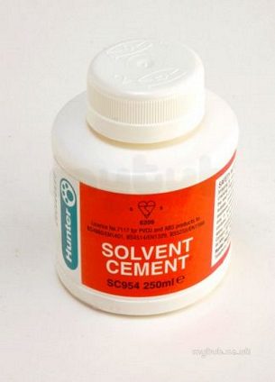 Hunter Plastics Above Ground -  250ml Can Solvent Cement For Upvc Sc954