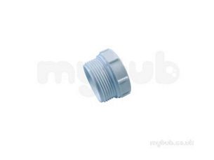 Mcalpine Waste traps overflow -  Mcalpine T12a-f Coupling Flush Spigot 1 1/2 Inch Bsp