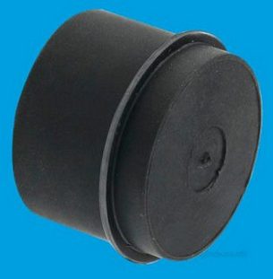 Mcalpine Waste traps overflow -  Mcalpine T23mr Rubber Blanking Off Cap 1.5 Inch