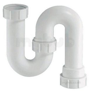 Mcalpine Waste traps overflow -  Mcalpine Sb10 Seal Tubular Swivel S Trap 1.25 Inch X 3 Inch