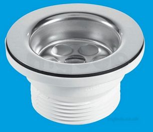 Mcalpine Waste traps overflow -  Mcalpine Bsw10p Flange 1.5 Inch X 70mm