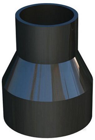 Polypipe Terrain Hdpe -  110mm X 75mm Concentric Reducer 924.11075