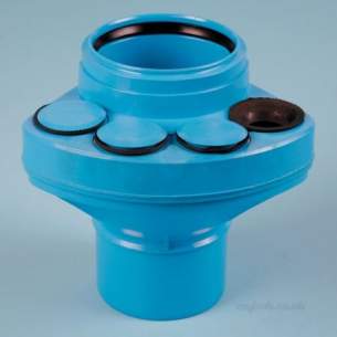 Polypipe Terrain Hdpe -  Acoustic Db12 110mm Universal Soil Manifold Pvc