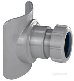 Mcalpine Waste traps overflow -  110mm X 1.1/2 Inch Mech Soil Boss Conn 57mm-g