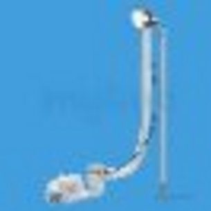 Mcalpine Waste traps overflow -  Pop-up Bath Fillr Waste/hose/trap 575mm