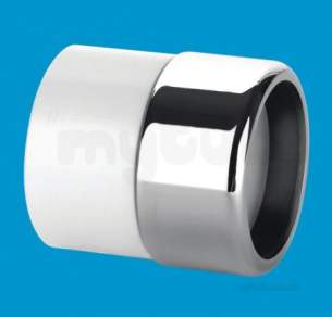 Mcalpine Waste traps overflow -  Mca Conn 32/35mm Chrome Plated Brass X 1.25inch Abs