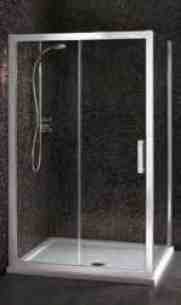 Ideal Standard Synergy Shower Enclosures -  Ideal Standard Synergy L6289eo Slider 1200mm Silver Clear