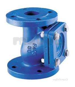 Water Check Valves -  408 Pn10 Cast Iron Ball Check Valve 100