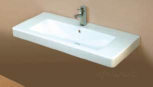 Eastbrook Sanitary Ware -  1.417 Sorrento 100cm Ceramic Top White