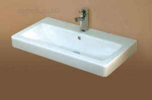 Eastbrook Sanitary Ware -  1.415 Sorrento 80cm Ceramic Top White