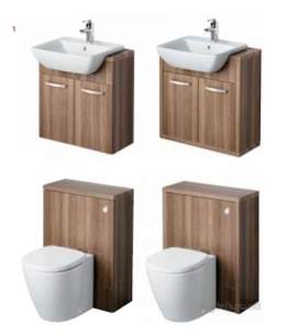 Ideal Standard Sottini Sundries -  Ideal Standard Sottini Fn S/frame 815 Grey Fls Wc E2810ex