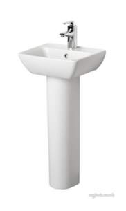 Ideal Standard Sottini Ware -  Ideal Standard Bow H/r Basin 40 White No Tap Holes No Logo
